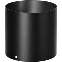 Adaptateur émaillé noir mat Deko bois Dinak Adaptateur émaillé noir mat Deko bois Dinak
