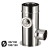 Support au sol réglable grand modèle de 25 à 40 cm PGI 80 / 130 Poujoulat