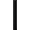 Élément droit 1000 mm air simple paroi noir Efficience Poujoulat