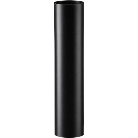 Élément droit 500 mm air simple paroi noir Efficience Poujoulat