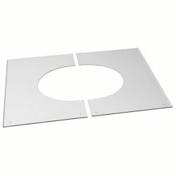 Plaque de propreté pour plaque PDSE (rampant) PGI Poujoulat