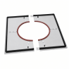 Plaque distance sécurité étanche pour pack échangeur PGI 80/130 Poujoulat