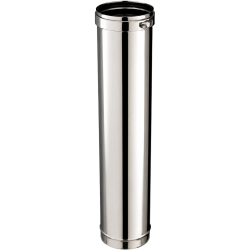 Élément droit 100 cm Poujoulat Tubaginox