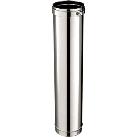 Élément droit 100 cm Poujoulat Tubaginox