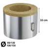 Coquille isolante (plafond) 80 / 130 PGI Poujoulat 