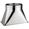 Avaloir Rectangulaire 20x40 cm Poujoulat Kitinox