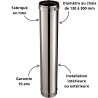 Élément droit 115 cm Condensor Poujoulat