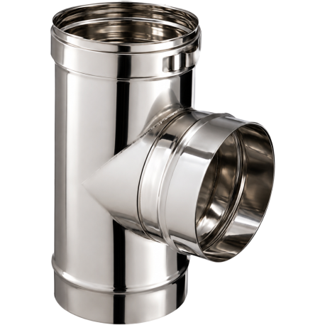 Té 90° Condensor Poujoulat