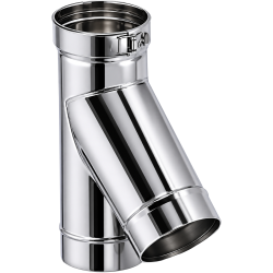Té 135° Poujoulat Tubaginox
