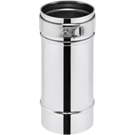 Élément droit réglable 25 à 40 cm Condensor Poujoulat
