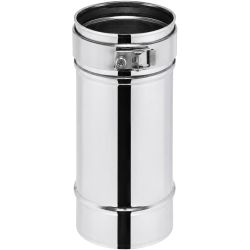 Élément droit réglable 55 à 90 cm Condensor Poujoulat
