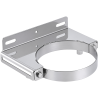 Collier mural inox (déport 5 cm) Poujoulat Condensor
