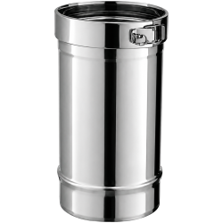 Élément droit 25 cm Condensor Poujoulat Élément droit 25 cm Condensor Poujoulat