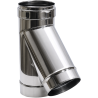 Té 135° Condensor Poujoulat