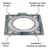 Plaque coupe-feu Poujoulat Condensor