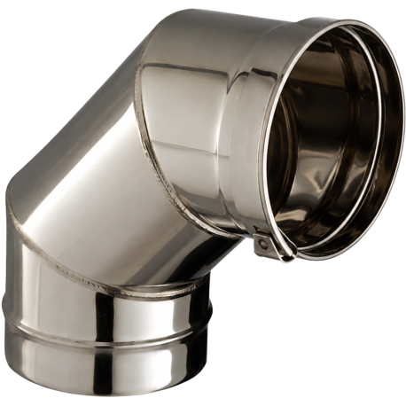 Élément de coude 85° Condensor Poujoulat
