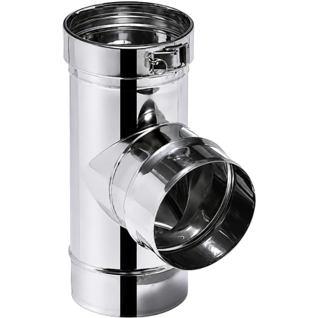 Té 93° Condensor Poujoulat