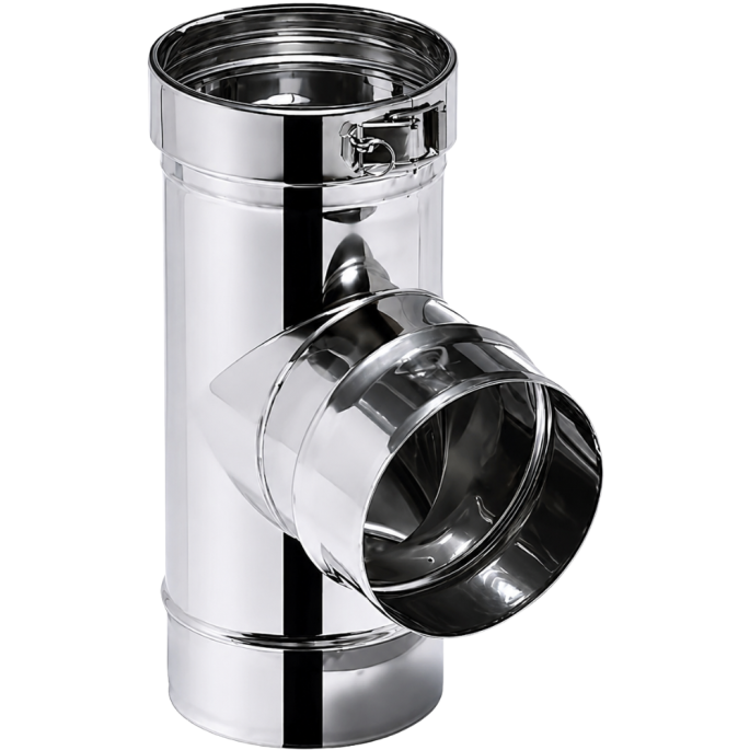 Té 93° Condensor Poujoulat
