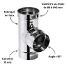 Té 93° Condensor Poujoulat
