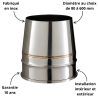 Cône de finition Condensor Poujoulat