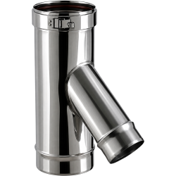 Té 135° Poujoulat Tubaginox Avec Piquage second diamètre différent