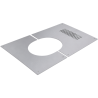 Plaque de ventilation tubage Poujoulat