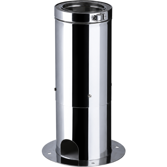Support autoportant avec écoulement réglable de 42 à 55 cm Poujoulat Condensor