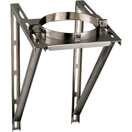 Support mural Inox réglable 27 à 40 cm Poujoulat Condensor