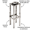 Support au sol réglable Poujoulat Condensor