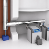 Silencieux Excilence Ø130 int 400 Ext Longueur 850 mm Poujoulat