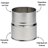 Réduction Condensor vers flexible Ø 200 mm Poujoulat