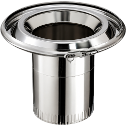 Réduction conique raccordement Inox - Galva Ø230 Poujoulat