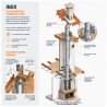 Réduction conique raccordement Inox - Galva Ø230 Poujoulat