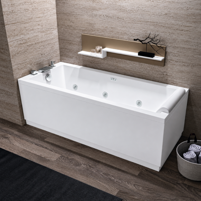 Baignoire Balnéo Calos 2.0 Novellini
