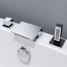 Baignoire rectangulaire CALOS 2.0 avec châssis Novellini