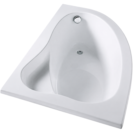 Baignoire d'angle Archipel 150 x 100 cm Valentin