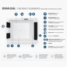 Baignoire DUO Divina Dual Whirlpool + Natural Air + Cascade Novellini