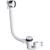 Vidage baignoire UP & DOWN sans câble 90 cm + Siphon Chrome ONDYNA