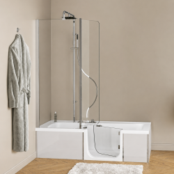Baignoire à porte bain douche DUO pack Design 3 KINEDO