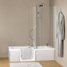 Baignoire à porte bain douche DUO pack Design 3 KINEDO