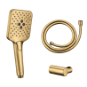 Ensemble 2 Mitigeurs lavabo + Colonne de douche + Mitigeur Bain + Support douchette flexible Figaro