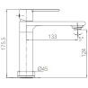 Ensemble 2 Mitigeurs lavabo + Colonne de douche + Mitigeur Bain + Support douchette flexible Figaro