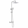 Ensemble Mitigeur lavabo + Colonne de douche + Mitigeur Bain + Support douchette flexible Figaro