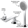 Mitigeur pour rebord de baignoire LEX-ALP TRES