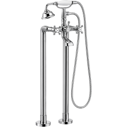 Mélangeur bain / douche colonne avec douchette Carmen ROCA