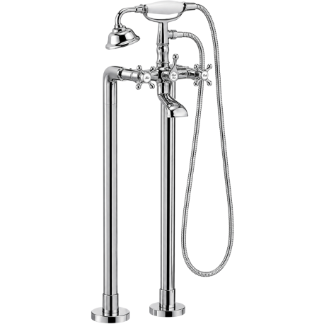 Mélangeur bain / douche colonne avec douchette Carmen ROCA