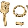 Ensemble Mitigeur lavabo encastré + Bonde + Colonne de douche + Mitigeur Bain + Support douchette flexible Figaro