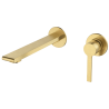Ensemble Mitigeur lavabo encastré + Bonde + Colonne de douche + Mitigeur Bain + Support douchette flexible Figaro