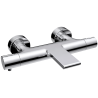 Ensemble Mitigeur lavabo encastré + Bonde + Colonne de douche + Mitigeur Bain + Support douchette flexible Figaro