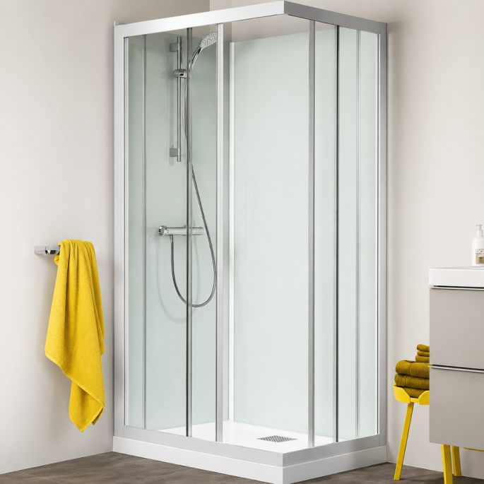 Cabine de douche Rectangulaire Kineprime Glass KINEDO